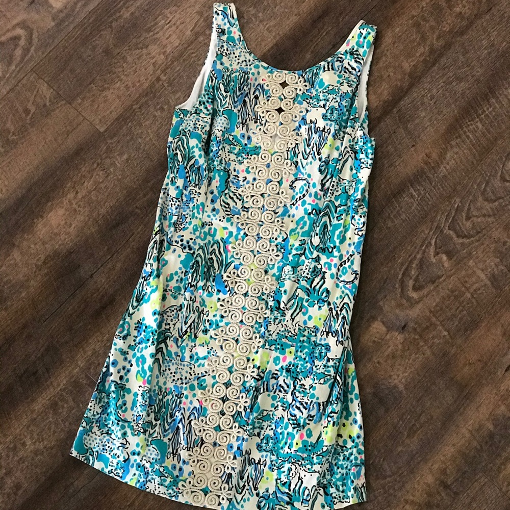 Lilly Pulitzer Cheetah Shift Dress